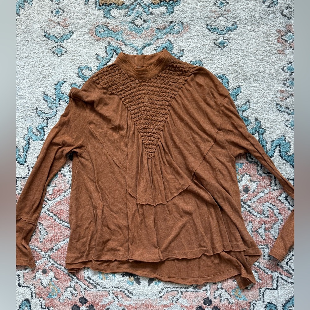 Free People New Romantics Long Sleeve Top